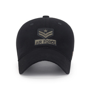 Air Force Baseball Cap Men Women Outdoor Sports Sun Protection Breathable Polyester Duckbill Hat Spring Summer - Product Image 1