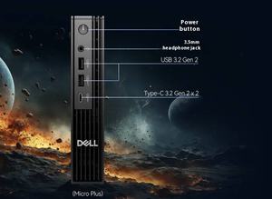 Anfitrión Oficina portátil Home <span class=keywords><strong>CPU</strong></span> I5-13500 Gráficos integrados Dells Pro QCM1250 <span class=keywords><strong>Mini</strong></span> computadora de escritorio personalizable - Product Image 3