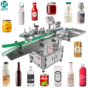Aplicador de etiquetas totalmente automático personalizado, máquina de etiquetado Servo Circular envolvente con <span class=keywords><strong>lote</strong></span> de accesorios de impresora de número de serie - Product Image 1