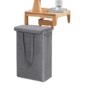 Cesto Pieghevole per Biancheria <span class=keywords><strong>Sporca</strong></span> con Coperchio, Contenitore per Lavanderia - Product Image 3