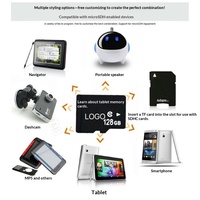 Carte mémoire pour appareil photo numérique pour enfants 64 Go 8 Go, stable et durable, prend en charge la 4K ultra HD, carte de stockage haute vitesse, carte TF en gros