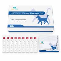 Kits de bandelettes de test vétérinaire pour le diagnostic rapide de l'antigène du virus de la panleucopénie féline (Ag FPV) chez les chats, certifiés CE, valables 2 ans