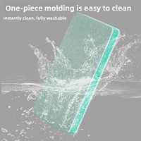 Bloc de polissage rectangulaire double face en coton pour le nettoyage et la décontamination des surfaces, outil pour le nail art et le verre d'aquarium