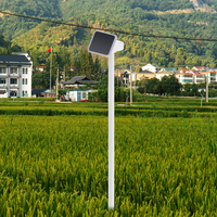 Estación de Monitoreo de Humedad y Temperatura del Suelo Multifuncional Inalámbrica 4G con Energía Solar para Exteriores de Grado Industrial IP68 con GPS Beidou