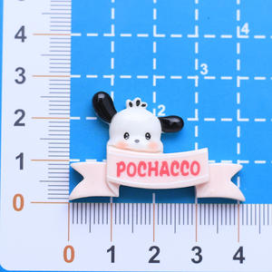 เคสโทรศัพท์การ์ตูนขนาดใหญ่แบบ DIY เคสใส่ขยะสุนัขสีขาวมีเสน่ห์ทำจากเรซินตกแต่งกรอบรูปทำด้วยมือกรอบรูปทำมือที่คาดผมรองเท้าของขวัญดอกไม้ - Product Image 6