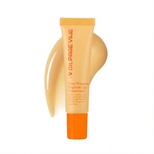 有机唇彩变色黄油润唇膏美容化妆肽与液体和油形式 - Product Image 5