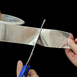 유리섬유 알루미늄 호일 테이프 내열 단열재 (벽 수리 및 보강용 알루미늄 실링 테이프) - Product Image 2