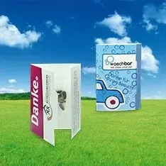 Semillas de flores en tarjeta, merchandising sostenible - Product Image 1