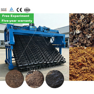Volteador de Compost de Tipo Cadena de Alta Eficiencia con Motor para Fermentación de Fertilizantes Bio-Orgánicos, Bajo Consumo de Energía - Product Image 3