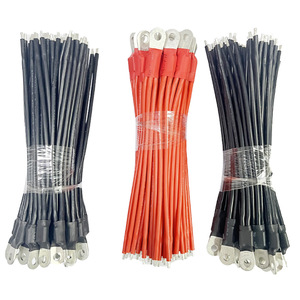 Kabel Terminal OT Ring, Kabel Daya Arus Tinggi, Tembaga Berlapis Timah, Kabel Penghubung Baterai, Kabel Harness Listrik Berinsulasi Khusus - Product Image 1