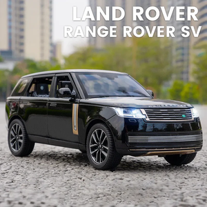 <b>Range</b>-Rover Autobiography SV New Metal Diecast Car 1:18 Scale Luxury SUV Model with Openable Doors Sound & Light Effects - Product Image 3