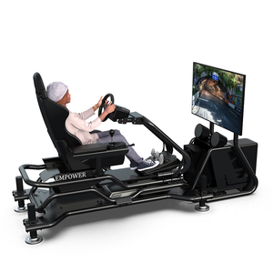 อุปกรณ์เกมแข่งรถขนาดใหญ่ที่จำลองการแข่งรถอย่างสมจริงอย่างชาญฉลาด - Product Image 2