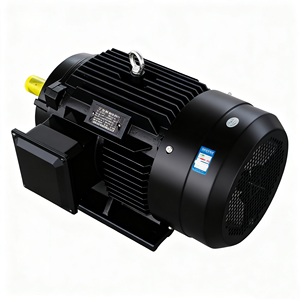 มอเตอร์เหนี่ยวนำไฟฟ้ากระแสสลับแบบอะซิงโครนัสสามเฟส YE3-280S-4 IE3 โครงเหล็กหล่อ 60Hz แบบสควิร์เรล 75 กิโลวัตต์ ติดตั้งแบบขาตั้ง - Product Image 1
