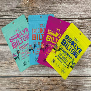 Трехстороннее уплотнение с УФ-печатью, пищевая говядина, курятина, курица, мясо, вакуумная гибкая упаковка, сумка на молнии, открытая внизу - Product Image 4