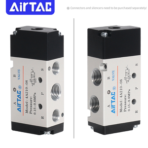 AIRTAC 4A110/210/310/410-06/08/10/15 Van Điều Khiển Hai Vị Trí Năm Van Điều Khiển Van Khí - Product Image 4