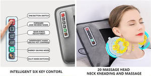 10 Motoren Vibrerende Massagemat Met <span class=keywords><strong>2</strong></span> Verwarmingskussens Full Body Back Matras Pad Warmte Therapie <span class=keywords><strong>Massage</strong></span> Matras - Product Image 3