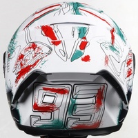 Casque intégral de moto de course en ABS certifié DOT CE, équipement de protection pour moto, approvisionnement spécial transfrontalier