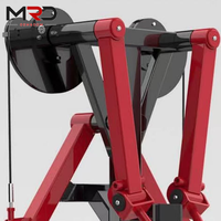 Machine d'entraînement des deltoides pour levée latérale des épaules, équipement de musculation pour salle de sport et fitness