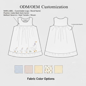 فساتين أنيقة بالجملة للفتيات من قماش عالي الجودة، فساتين إسلامية للفتيات، فساتين مقلدة للفتيات من 4 إلى 5 سنوات - Product Image 3