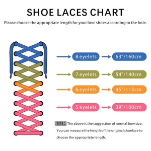 Lacets plats en coton de haute qualité de 8 mm, double couche pour baskets, bottes en toile, lacets en coton en vrac, vente en gros - Product Image 5