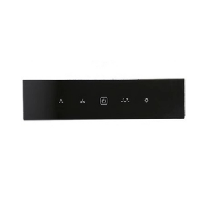Panel de Vidrio Templado Cuadrado Negro Resistente al Calor <span class=keywords><strong>con</strong></span> Orificios, Venta al Por Mayor - Product Image 5
