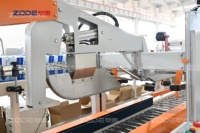 Machine de conversion de tissus 18 boîtes Ligne de production complète de mouchoirs en papier pour le visage Machine à emballer de boîtes de papier de soie