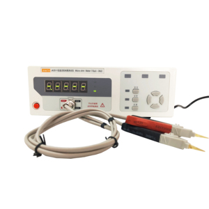 Medidor de miliohmios de alta precisión profesional, instrumento de prueba, microtermistor inteligente de ohmios de CC, probador de baja resistencia - Product Image 1