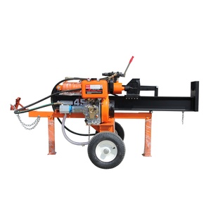 Venta caliente 40Ton bomba hidráulica eléctrica cinética horizontal de madera de fuego procesador vertical diesel con log lift logsplitter - Product Image 2