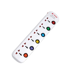 New Type Independent Switch And Light Multi Power Colorful Extension Socket - Product Image 3