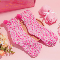 Flamingo Geschenkset für Frauen – Decke, Badpflege und Souvenirbox für die beste Freundin – Valentinstag und Geburtstagsgeschenk
