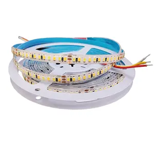 high cri ip20 2835 2700k 6500k dual color led strip light cct wwcw 12v 24 volt 25m 120 led 18w