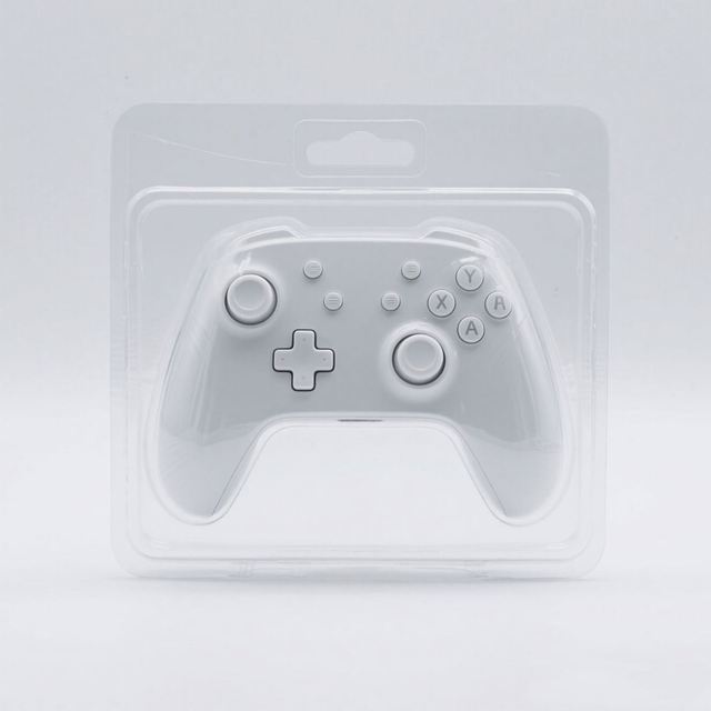 XiMan Plastic PVC/PET Blister Clamshell Packaging with Insert Card for Game Controller