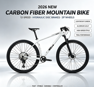 2026年新型スペシャル12速カーボンファイバーマウンテンバイク油圧ディスクブレーキ29インチホイール高速スタイルアルミ合金 - Product Image 1