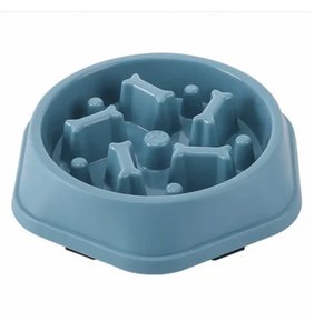 Tazón de Alimentación Lenta para Perros, Tazón para Comida Seca y Húmeda, Alimentación Saludable, Anti-Engolpes, Fácil de Limpiar, Tazón Duradero para Mascotas - Product Image 1
