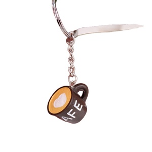 Nuovi Portachiavi a Forma di Tazza di <span class=keywords><strong>Caffè</strong></span> 3D, Charm in Resina per Borse, Souvenir Promozionale Personalizzabile - Product Image 2