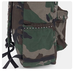 Custom Diamond <strong>studded</strong> Hammerhead Camouflage <strong>Backpack</strong> Cool Student <strong>Backpack</strong> Diamond Camo <strong>Backpack</strong> - Product Image 4
