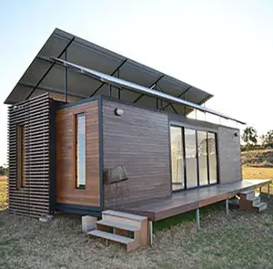 구조 조립식 집 집을 스틸 저렴한 준비 만든 인도 락 맞춤형 상자 벽 창 유리 울 지붕
