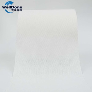 Goed verkopende, milieuvriendelijke, waterdichte, hygiënische materialen van non-woven stof in rollen voor de productie van maandverband en luiers. - Product Image 3