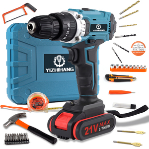 ชุดเครื่องมือสว่านไร้สาย 21V จากโรงงาน พร้อมแบตเตอรี่และที่ชาร์จ - Product Image 3