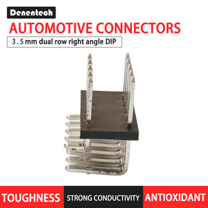 Denentech 3,5 мм двухрядный прямой угол <span class=keywords><strong>DIP</strong></span> для автомобильного водонепроницаемого электрического штифта - Product Image 5