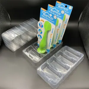 Stand blister packaging for Silicone Brush