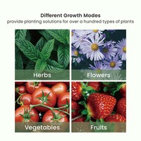 Système de jardinage intérieur intelligent personnalisé HGS11-2CD, kit de jardinage hydroponique pour herbes, système de culture décoratif pour l'intérieur
