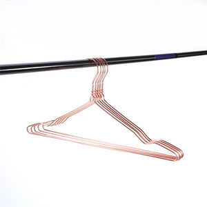 Antideslizante cromo Chapado en metal perchas de alambre antideslizante ropa barata de gancho de metal - Product Image 1