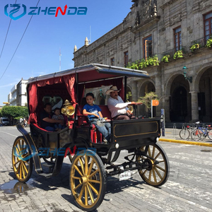 <span class=keywords><strong>Carruaje</strong></span> turístico cómodo de lujo europeo personalizado/<span class=keywords><strong>carruaje</strong></span> eléctrico sin caballos/dos filas de carruajes negros y rojos - Product Image 3