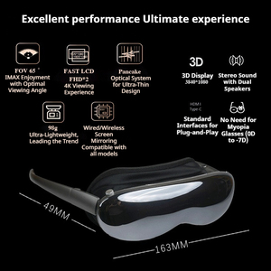 Gafas VR, Nuevo Producto, Experiencia Inmersiva para Ver Películas, Auriculares Ligeros - Product Image 3