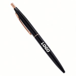 Stylo bille personnalisé en aluminium multicolore avec logo sur mesure pour cadeau promotionnel en gros - Product Image 1