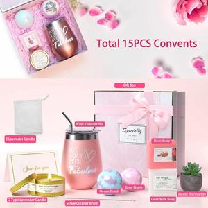 ชุดของขวัญพรีเมียมสไตล์ใหม่สำหรับวันเกิด วันวาเลนไทน์ วันครบรอบ ชุดของขวัญอาบน้ำสำหรับผู้หญิง ของขวัญวันเกิดที่ดีๆสำหรับสาวๆ - Product Image 2