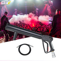 Pistola de Humo Portátil GEVV con Efecto de Niebla de CO2 para Escenarios, Discotecas, Fiestas, Eventos, DJ, Bares y Clubs