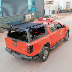 4X4 Offtoad Steel Heavy Duty Pickup Bed Caps Camper Shell <span class=keywords><strong>Hardtop</strong></span> Tub Canopy Topper pour 2022 <span class=keywords><strong>Ford</strong></span> <span class=keywords><strong>Ranger</strong></span> T9 <span class=keywords><strong>Ranger</strong></span> <span class=keywords><strong>Raptor</strong></span> - Product Image 4