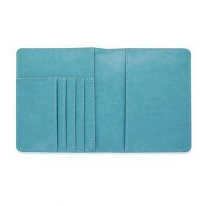 Cartera de Pasaporte Unisex Vintage de Cuero PU con Cierre de Botón y Bloqueo RFID, Porta Tarjetas de Viaje Familiar - Product Image 6